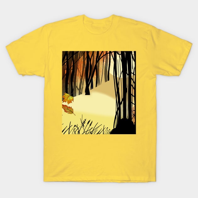 Autumn T-Shirt by Scratch